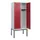 schoollocker,HxBxD 1950x800x500mm,2vak,vak B 400mm,cil.-slot