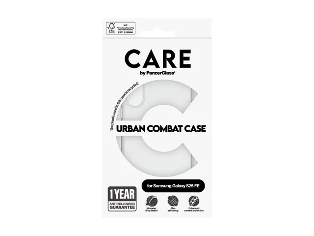 PanzerGlass CARE by Urban Combat Case Samsung Galaxy S25 FE 5G,