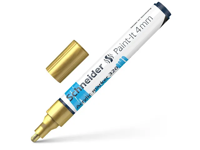 Acrylmarker Schneider Paint-It 320 4mm goud