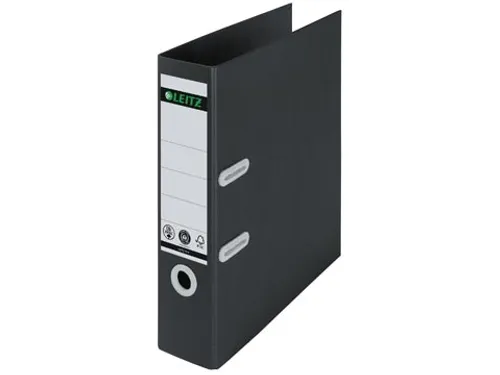 Recycle ordner, rug van 8 cm, zwart