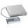 Pakketweger MAUL Cargo 50kg metalen plateau 27x27cm + 9V batterij zilv