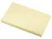 Sticky notes UPM recycled 125x75mm geel blok 100 vel, doos 8x blok