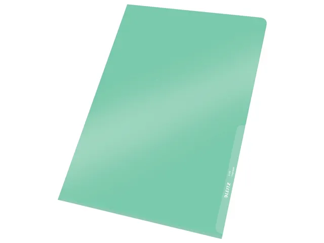 L-map Leitz premium A4 0.15mm PVC groen