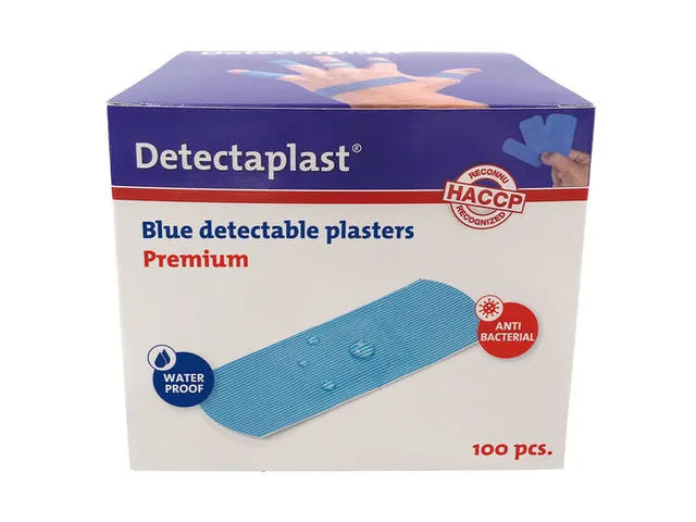 Pansement Detectaplast 8025 premium hydrofuge bleu 25x72mm 100pcs