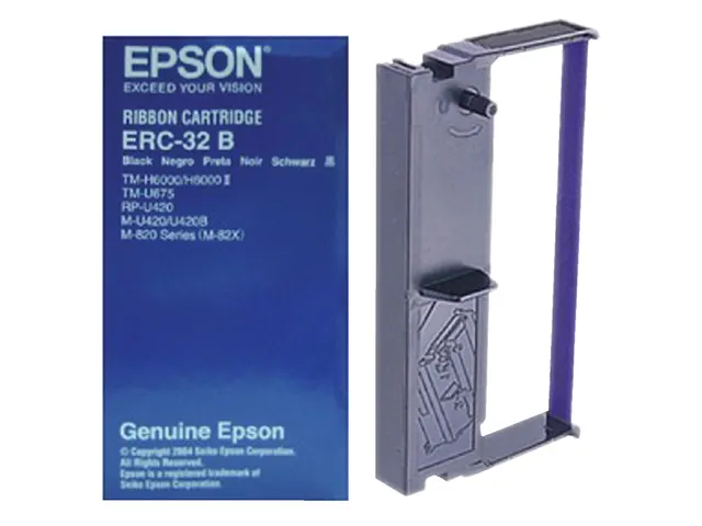 Lint Epson S015371 Voor Erc32 Nylon Zwart