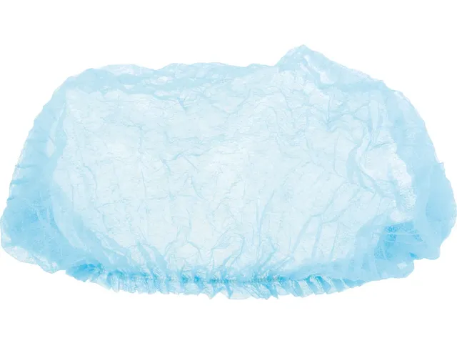 Haarnetje, blauw, doos van 1.000 stuks