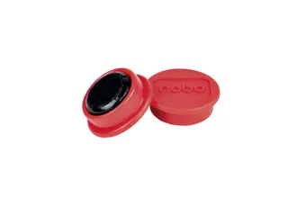 Magneet Nobo 13mm rood 10 stuks - 3