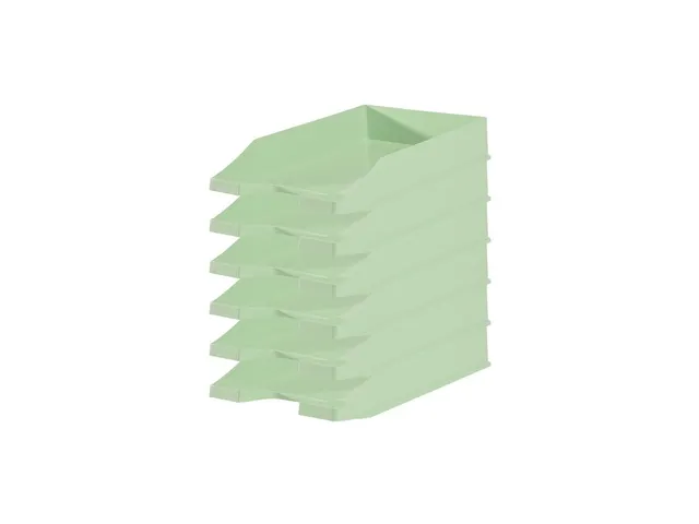 Brievenbak HAN A4 standaard plastic pastel groen