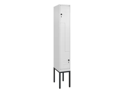 armoire vestiaire Z HxlxP 2120x300x500mm larg. compart. 150/300mm