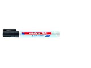 Viltstift edding 95 glasbord zwart - 2