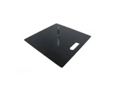 OUTLET Beach Flag Base Budget Staalplaat 6kg met 17mm Rotator