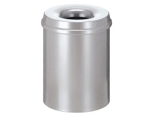 Vlamdovende Papierbak 15 Liter Zilver