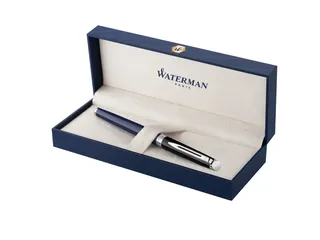 Rollerpen Waterman Hémisphère Colour Blocking black en blue CT fijn - 3