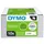 Labeltape Dymo 40913 LabelManager D1 polyester 9mm zwart op wit 10 stu