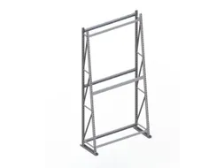 magazijnrek voor profielen,grondveld,eenzijdig,HxBxD 3000x1400x500mm