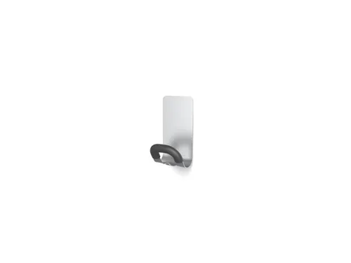 Magnetische Kapstokhaak zilver / zwart draagkracht 5 kg