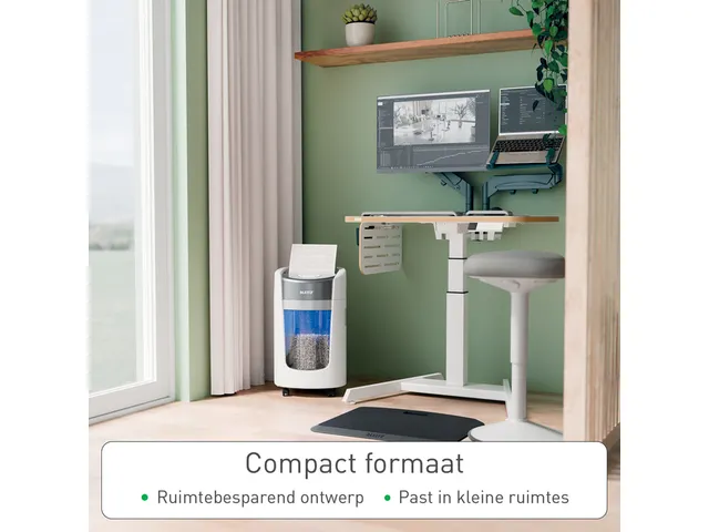 Papiervernietiger Leitz IQ OptiMax 225 Home Office P5 snippers 2x15mm