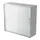 jaloeziedeurkast,HxBxD 1100x1200x400mm,2xhouten vloer,3 OH,romp grijs