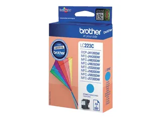 Inkcartridge Brother LC-223C blauw - 3