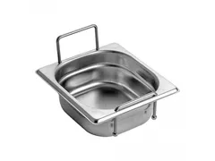 Caterchef Gastronorm bak RVS met greep 1/6 GN 65mm