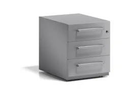 mobiel ladeblok,HxBxD 495x420x565mm,3lade(n),m. beugelgreep,cil.-slot