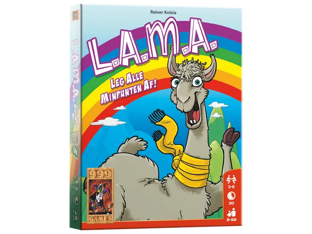 999Games Kaartspel LAMA 8+