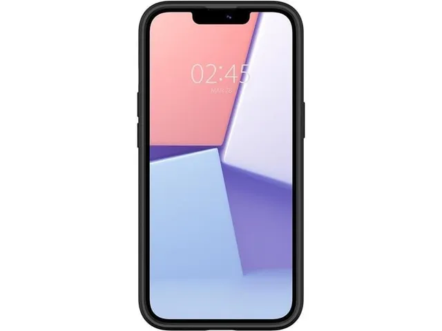 Spigen Case ACS03523 iPhone 13 Ultra Hybrid mat zwart