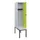 locker met bank,HxBxD 1950x400x815mm,1vak,vak B 400mm,draaigrendel