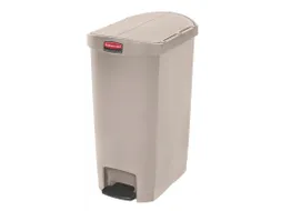Slim Jim Step On Container End Step Kunststof 50 Liter Beige