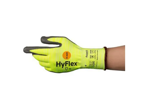 Ansell HyFlex 11-423 hittebestendige handschoenen grijs maat 10 12 paa