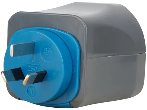 Reisstekker Brennenstuhl adapter wereld 150 landen met aarding zwart