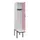 locker met bank,HxBxD 2120x400x815mm,1vak,vak B 400mm,draaigrendel