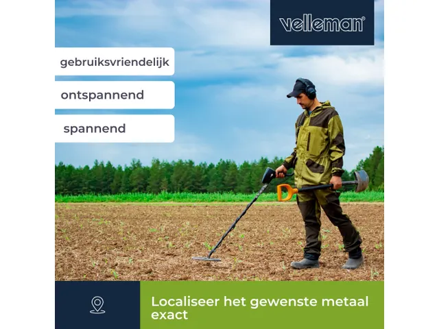 Metaaldetector Premium Zoekdiepte 25cm