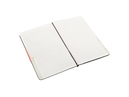 Adresboek Moleskine Large 130x210mm hard cover lijn zwart