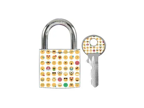 Hangslot Masterlock 30mm met 2 sleutels Assorti motief