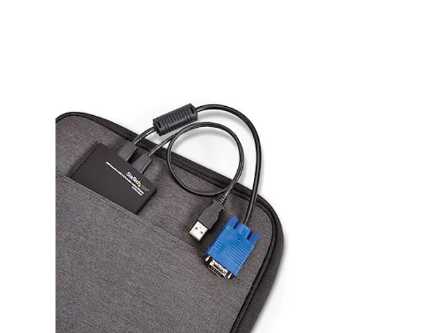 KVM-Console via USB 2.0 Draagbare Laptop Adapter