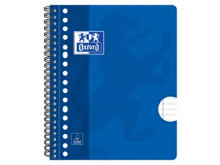 Collegeblok Oxford School A5+ 17-gaats 80vel assorti - 8