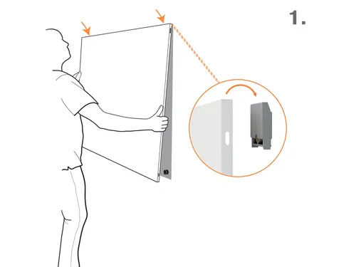 Magnetisch Whiteboard Nobo Infinity randloos 60x90cm