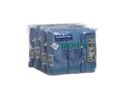 Wypall 8395 Microvezel Schoonmaakdoek 40x40cm Blauw 24 Stuks