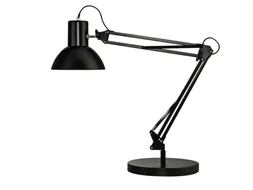 Unilux Success 66 bureaulamp met klem en voet Zwart