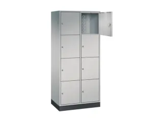 grootvolume-lockersysteem,HxBxD 1950x820x500mm,2x4vakken,cil.-slot - 1