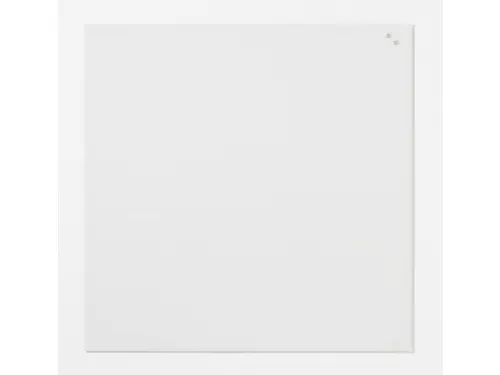 Glasmagneetbord Naga 100x100cm Pure White