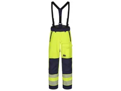 Tranemo 430546 werkbroek, fluo geel/marineblauw, maat XL, per stuk