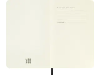 Notitieboek Moleskine pocket 90x140mm dots soft cover zwart - 6