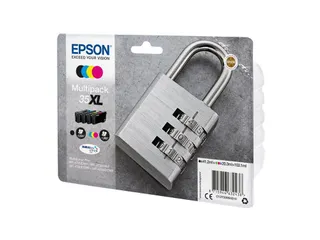 Epson 35XL T3596 Inktcartridge Zwart + 3 Kleuren HC - 2