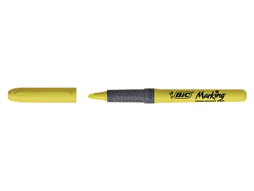 Markeerstift Bic Highlighter Grip Geel
