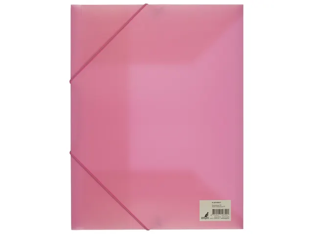 Elastomap Kangaro A4 PP volle kleur roze