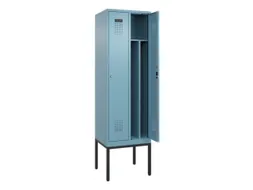 locker voor scheiding van kleding,HxBxD 2120x600x500mm,2vak