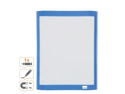 Whiteboard Nobo 21.6x28cm Magnetisch Assorti