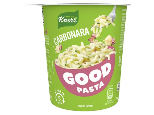 Good Pasta Knorr spaghetti carbonara cup